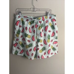 Brother Thread Swim Shorts Size M Pineapple